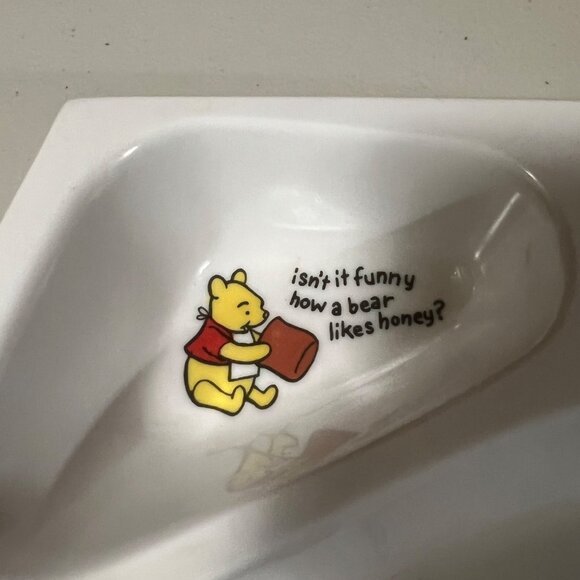 Vintage 1964 Disney Winnie The Pooh Electric Warming Plate With Divider Sections - Picture 5 of 9